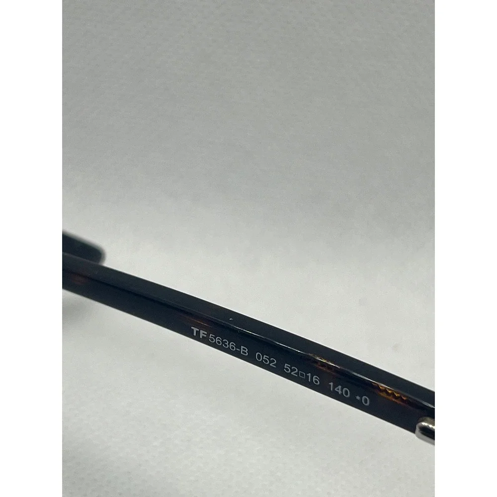Tom Ford‎ TF5636-B Dark Tortoise Shell Cat Eye Optical Glasses Frames 52-16-140